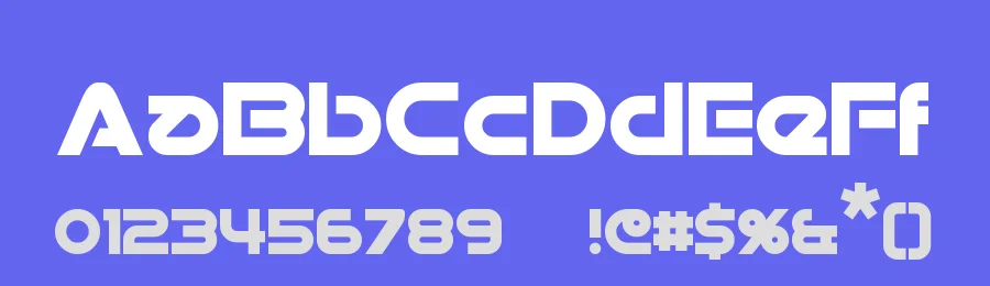 Datacron by Pixel Sagas — Display Font — thumbnail 3