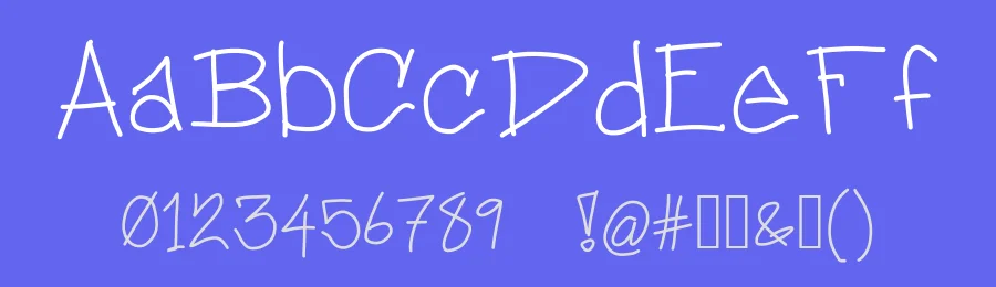 Davey Hand by Dave Costine — Script Handwritten Font — thumbnail 3