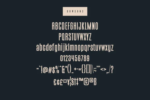 Dawsons Font by Maulana Creative — Script Handwritten Font — thumbnail 9
