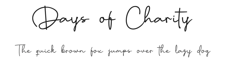 Days of Charity