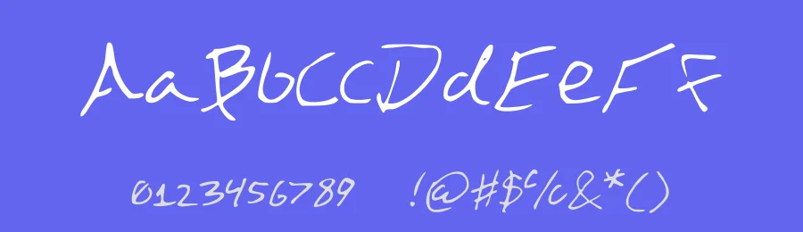 DazeBuna by Dracowolf — Script Handwritten Font — thumbnail 3