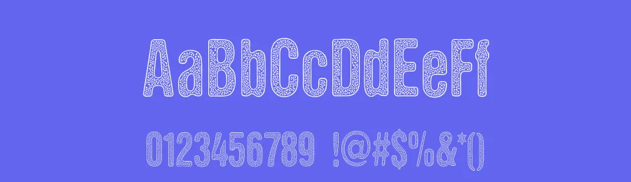 DCC Stained Aliens by dccanim — Decorative Font — thumbnail 3