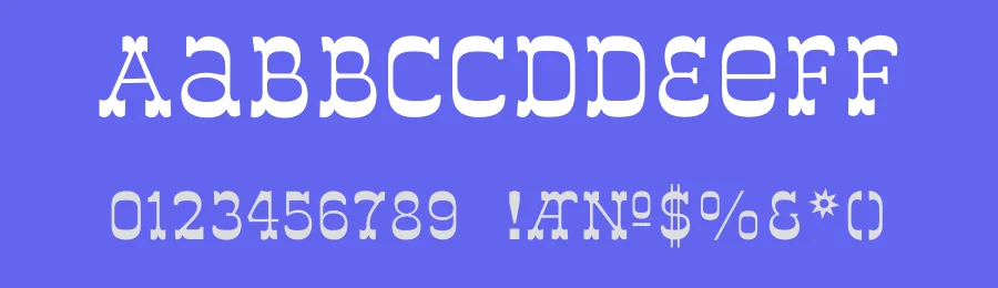 De Louisville by Sentinel Type — Decorative Font — thumbnail 3