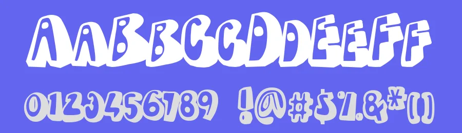 Dead Wallace by paintblack — Decorative Font — thumbnail 3