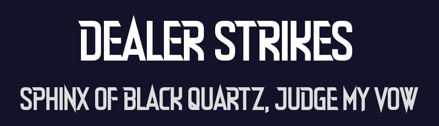 Dealer Strikes by Chequered Ink — Display Font — thumbnail 2