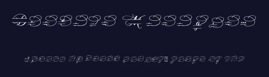 Dealova Monogram by Letterara — Decorative Font — thumbnail 2