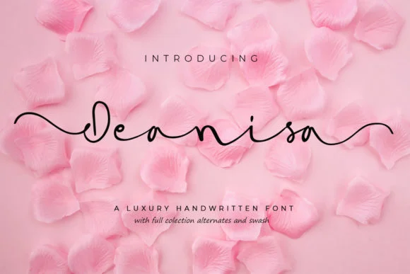 Deanisa Font by Gie Studio — Script Handwritten Font