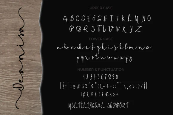 Deanisa Font by Gie Studio — Script Handwritten Font — thumbnail 6