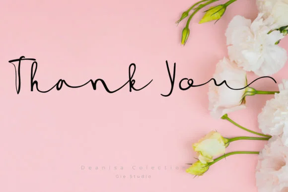 Deanisa Font by Gie Studio — Script Handwritten Font — thumbnail 8