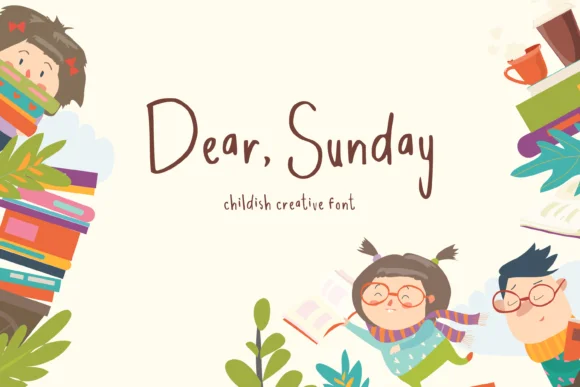 Dear Sunday Font by ovoz.graphics — Script Handwritten Font