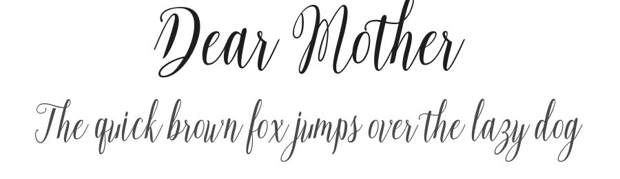 Dear Mother