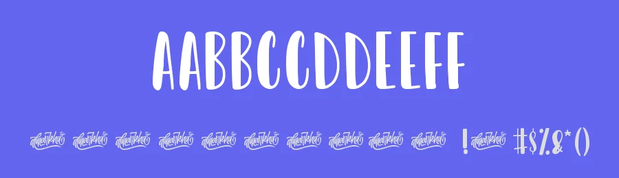 Dear Sunshine by Almarkhatype — Decorative Font — thumbnail 3