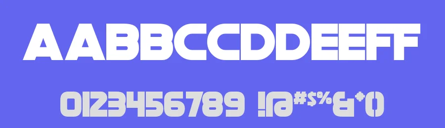 Death Star by Sharkshock — Display Font — thumbnail 3