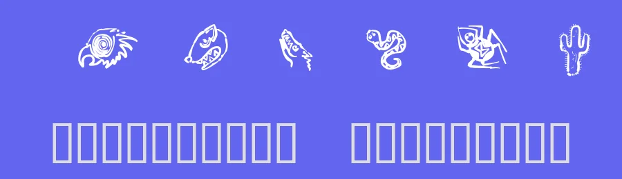 Death Valley by Omega Font Labs — Dingbats Font — thumbnail 3