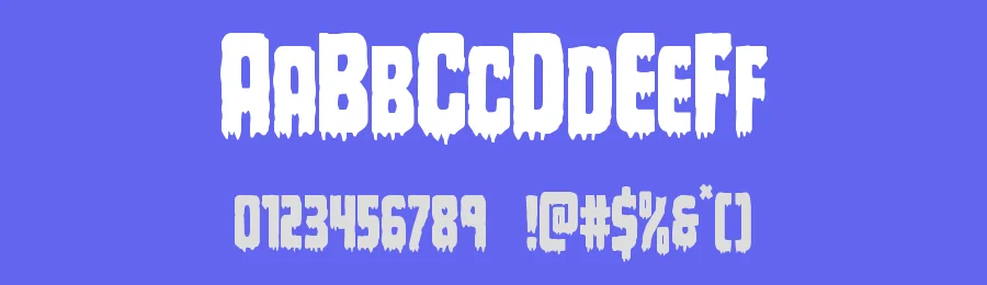 Deathblood by Iconian Fonts — Decorative Font — thumbnail 3