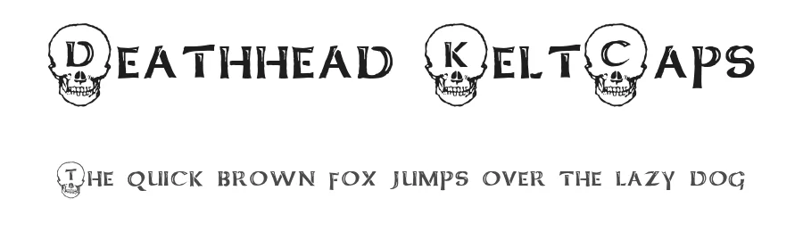 Deathhead KeltCaps