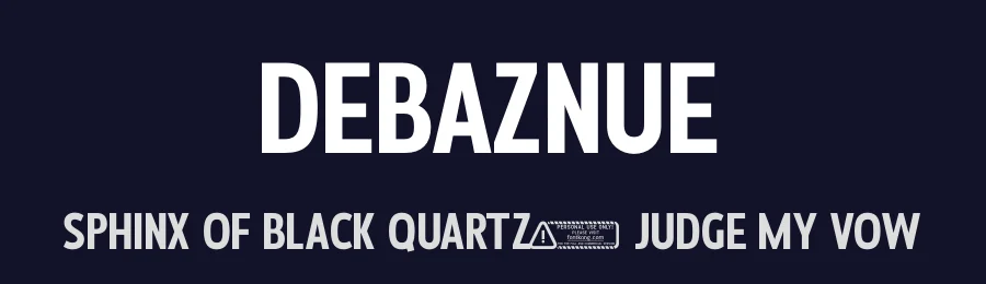Debaznue by Kong Font — Sans Serif Font — thumbnail 2