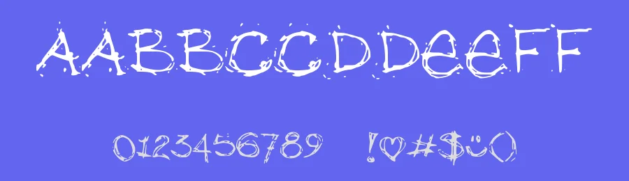 Deb Fuzzy by Deb Kerkhof — Script Handwritten Font — thumbnail 3