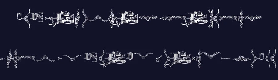 Deborah Extras Ornaments by Bolt Cutter Design-Industrial Strength — Dingbats Font — thumbnail 2