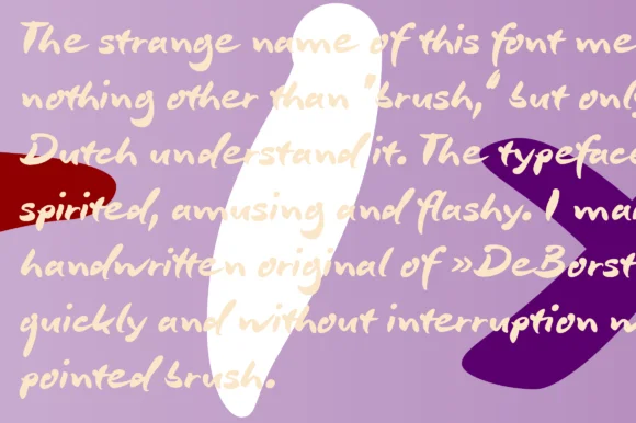 DeBorstel Brush Pro Font by ingoFonts — Script Handwritten Font — thumbnail 3