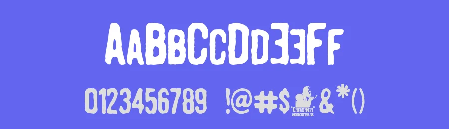 Decadence by Woodcutter — Decorative Font — thumbnail 3