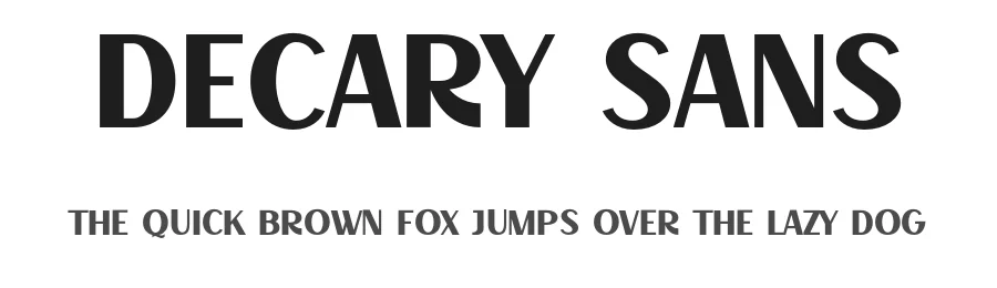 Decary Sans