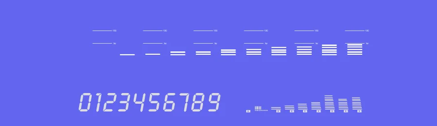 Decibel Dingbats by Sokratype — Dingbats Font — thumbnail 3