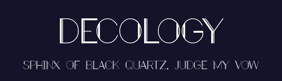 Decology by UI Creative — Decorative Font — thumbnail 2