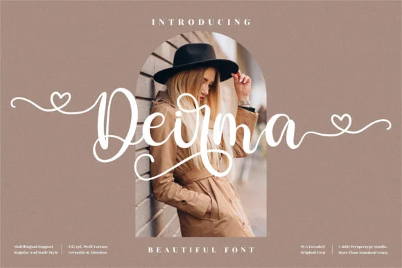 Deirma Font by Perspectype — Script Handwritten Font