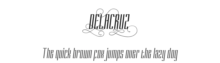 Delacruz by PutraCetol Studio — Decorative Font