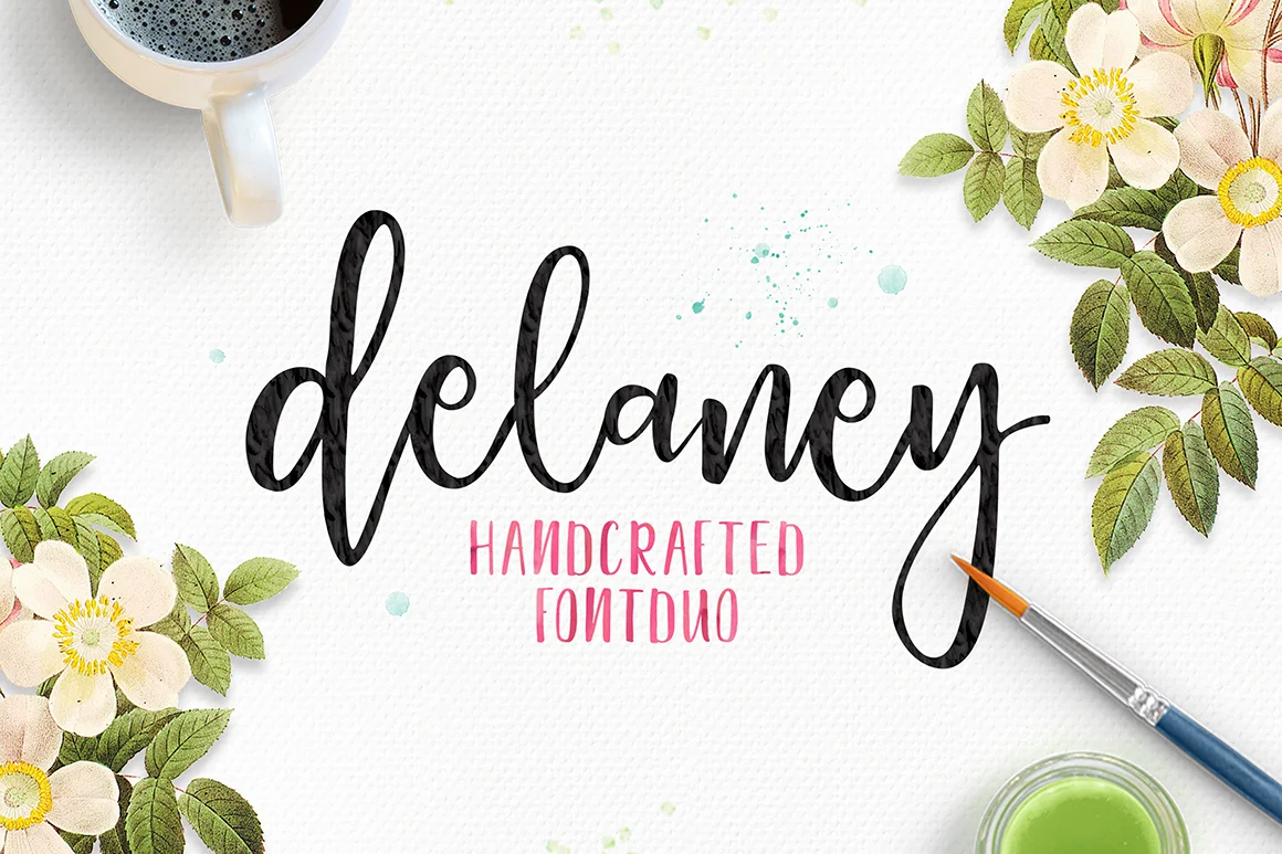 Delaney Script Font by Youngtype β Script Handwritten Font