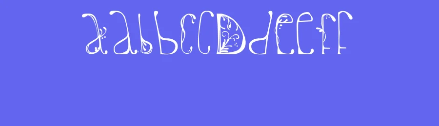 Delfinah by Delfina Duarte — Decorative Font — thumbnail 3