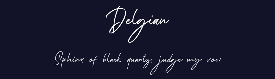 Delgian by Letterhend Studio — Script Handwritten Font — thumbnail 2