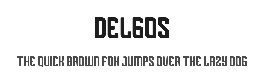 Delgos by Typebae Foundry — Sans Serif Font