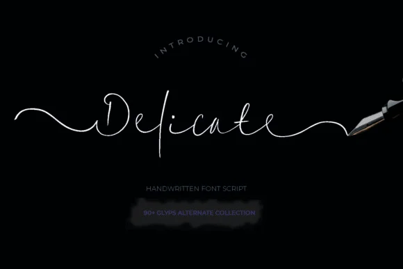 Delicate Font by Gie Studio — Script Handwritten Font