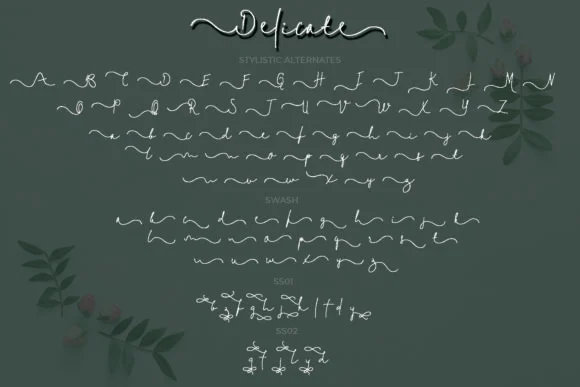 Delicate Font by Gie Studio — Script Handwritten Font — thumbnail 9