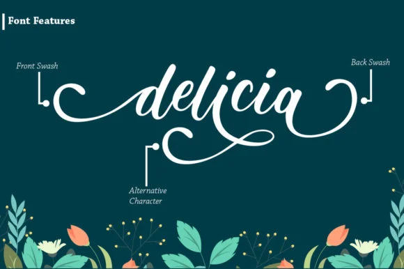 Delicia Font by fanastudio by fanastudio — Script Handwritten Font — thumbnail 8