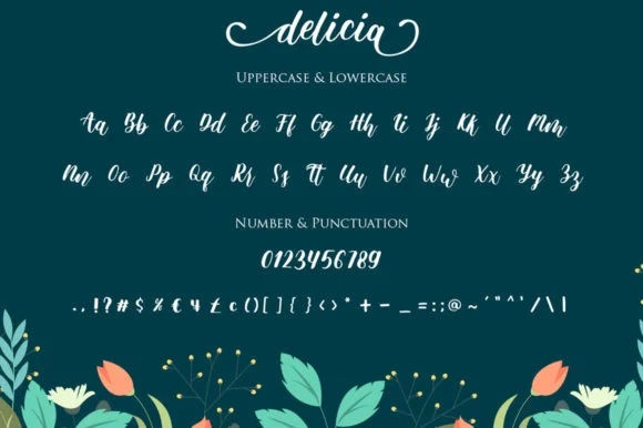 Delicia Font by fanastudio by fanastudio — Script Handwritten Font — thumbnail 9