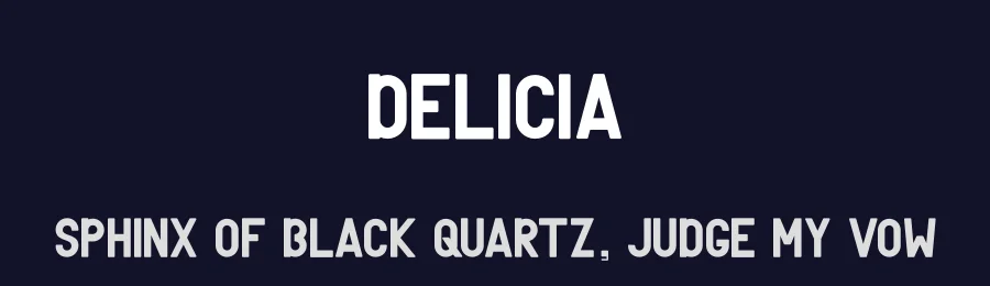 Delicia by Cavalera Creative — Sans Serif Font — thumbnail 2