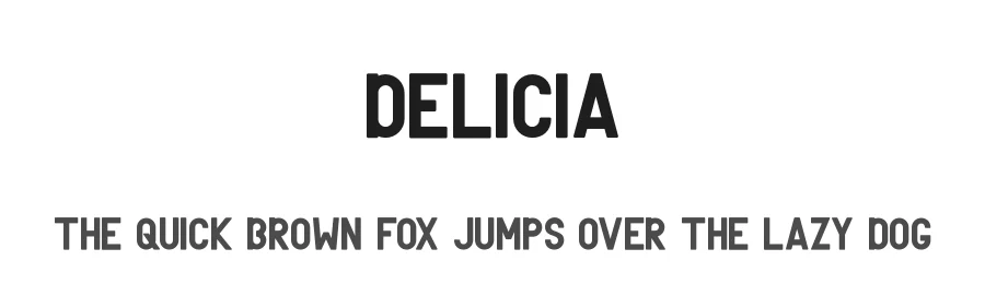 Delicia by Cavalera Creative — Sans Serif Font