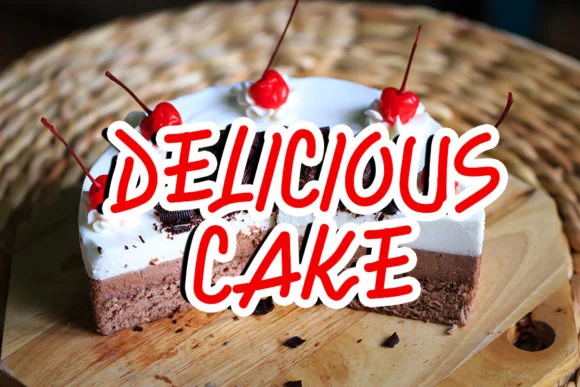 Delicious Cake Font by ABBAsalam โ Script Handwritten Font