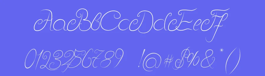 Delicious Curls by Julliversum — Decorative Font — thumbnail 3