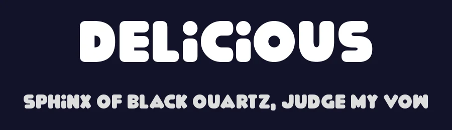 Delicious by Hawtpixel — Decorative Font — thumbnail 2