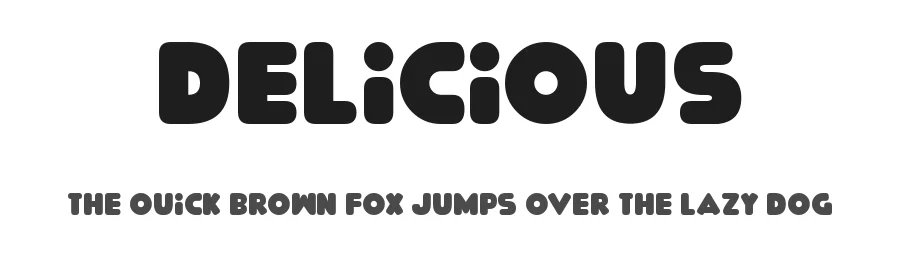 Delicious by Hawtpixel — Decorative Font