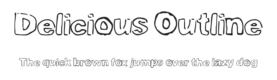 Delicious Outline
