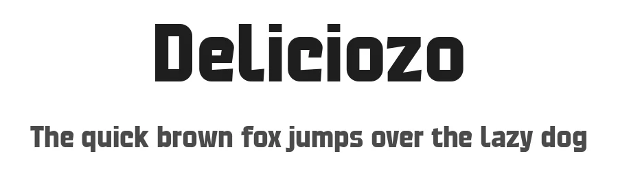 Deliciozo by Moka Type Studio — Decorative Font
