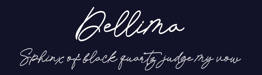 Dellima by inst.ink!type — Script Handwritten Font — thumbnail 2