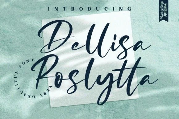 Dellisa Roslytta Font by Letterena Studios — Script Handwritten Font