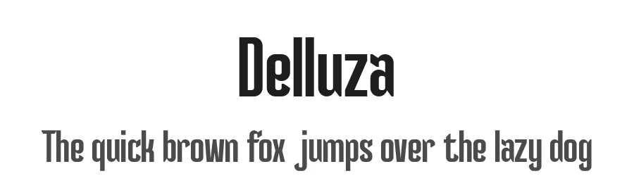Delluza by Almarkhatype β Sans Serif Font