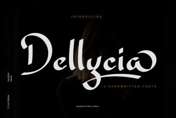 Dellycia Font by Febri Creative — Script Handwritten Font